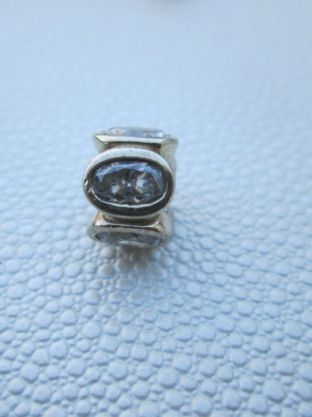Pandora clear oval lights bead retired 925 ALE